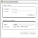 Schedule Properties dialog